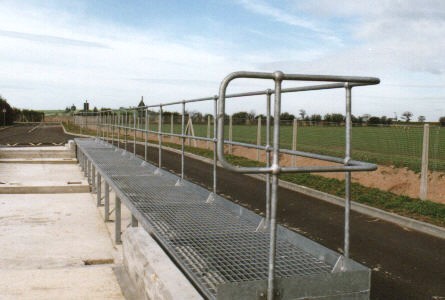 handrail and walkway